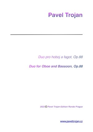 Duo for Oboe and Bassoon, Op. 88