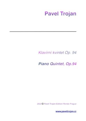 Piano quintet,  Op. 94
