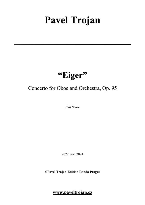 "Eiger" Koncert pro hoboj a orchestr, Op. 95