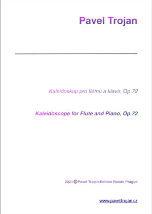 Kaleidoscope for Flute ana Piano, Op. 72