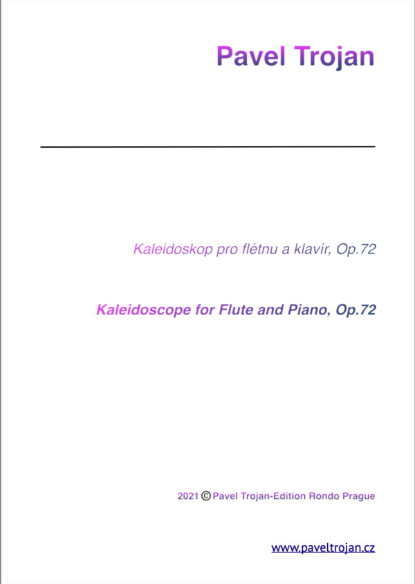 Kaleidoskop pro flétnu a klavír, Op. 72